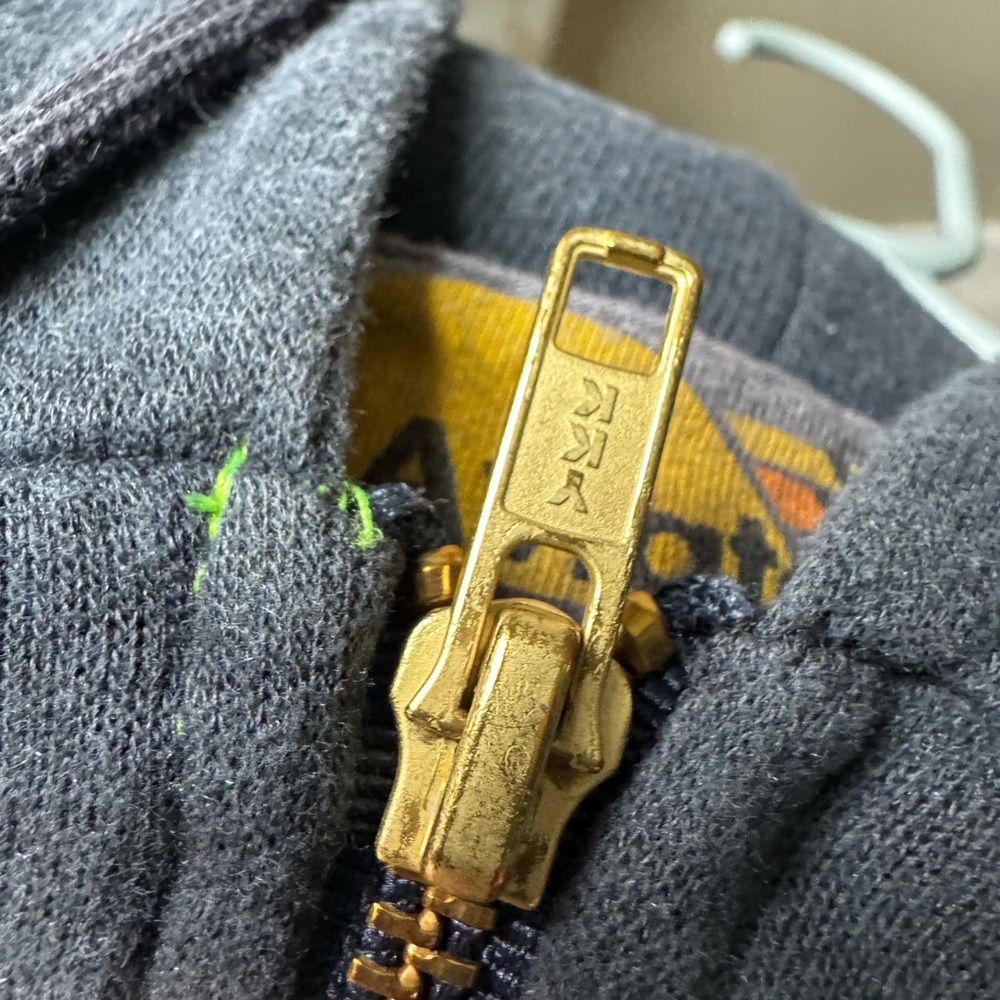 Aviator Nation Navy Hoodie with Multicolor Stripes - Picture 6 of 7